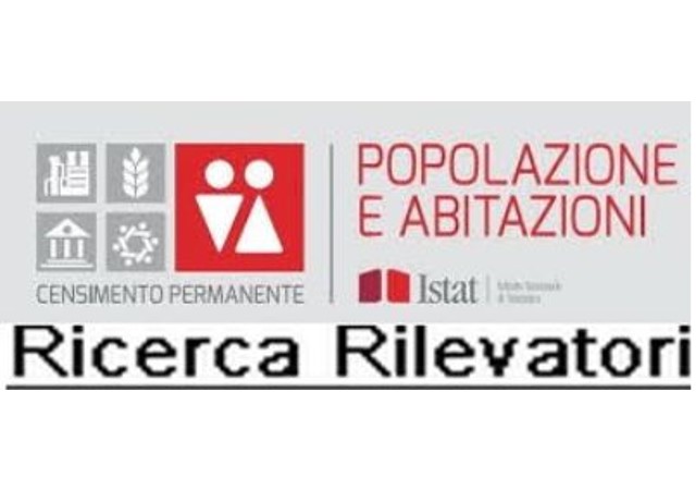 Avviso pubblico di selezione, per soli titoli, per la formazione di una graduatoria per n. 5 aspiranti rilevatori per il censimento permanente della popolazione e delle abitazioni - anno 2024 